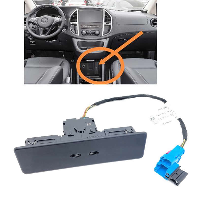 Fast Charging Cable - A4486830600 Oryginalna ładowarka samochodowa USB C