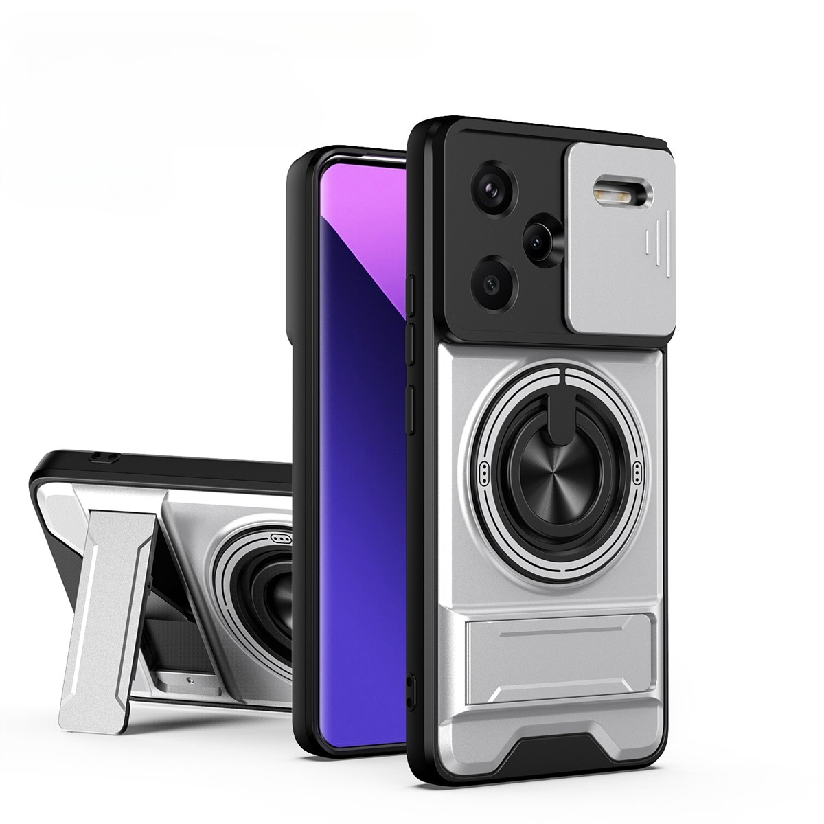 Car Mount Phone - Etui na telefon z osłoną obiektywu