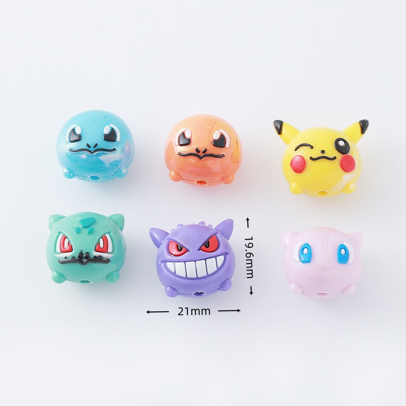 12 szt. Koraliki Pokémon DIY P – Phone Accessories Crochet recenzja i cena