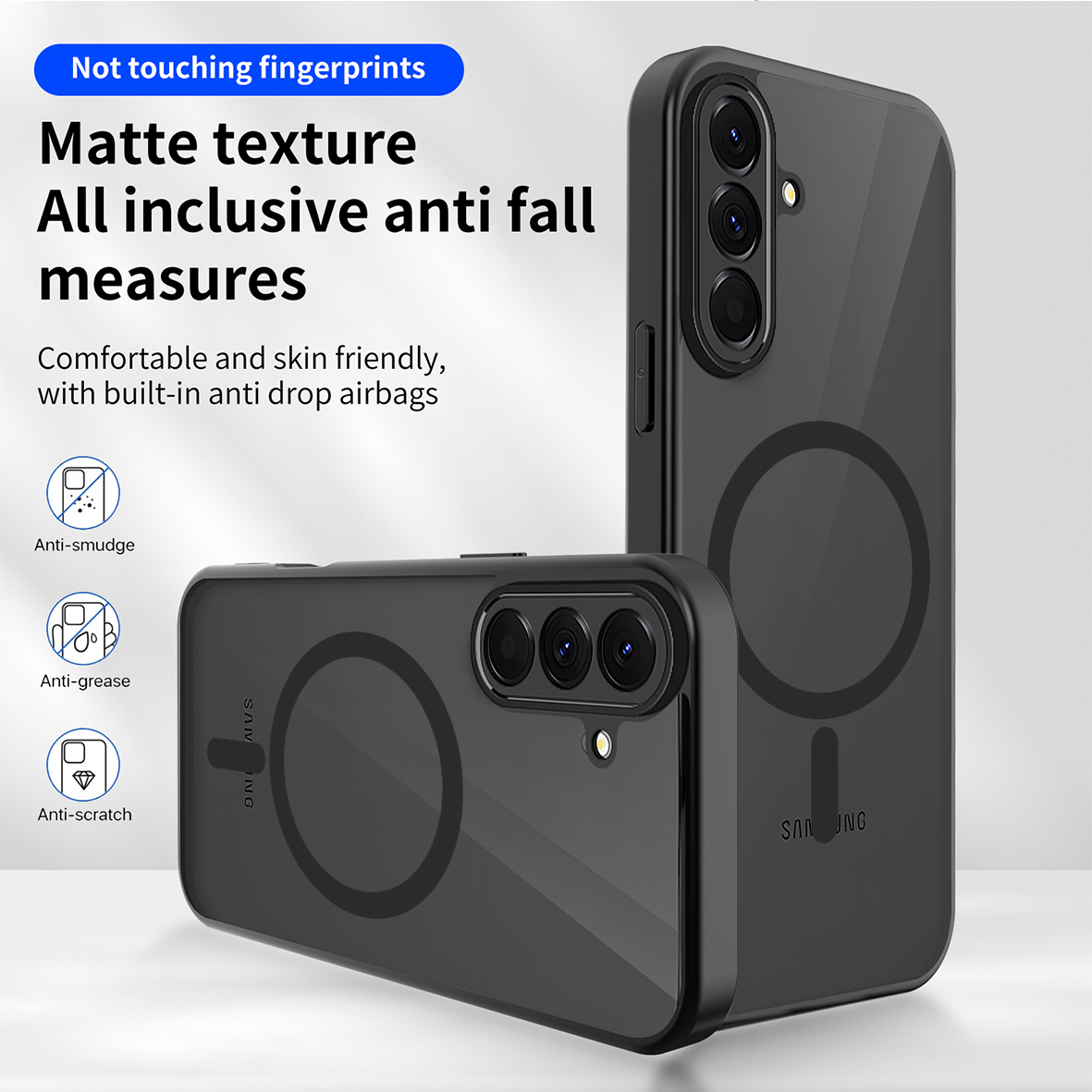 Matowe etui na telefon Samsung – Phone Accessories Online Shop recenzja i cena