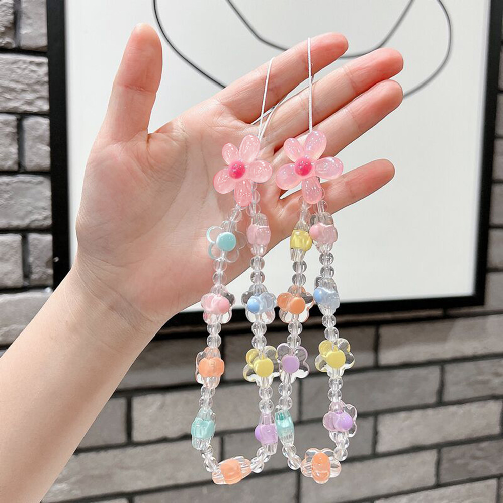 Kolorowe koraliki w kształcie  – Phone Accessories Crochet recenzja i cena