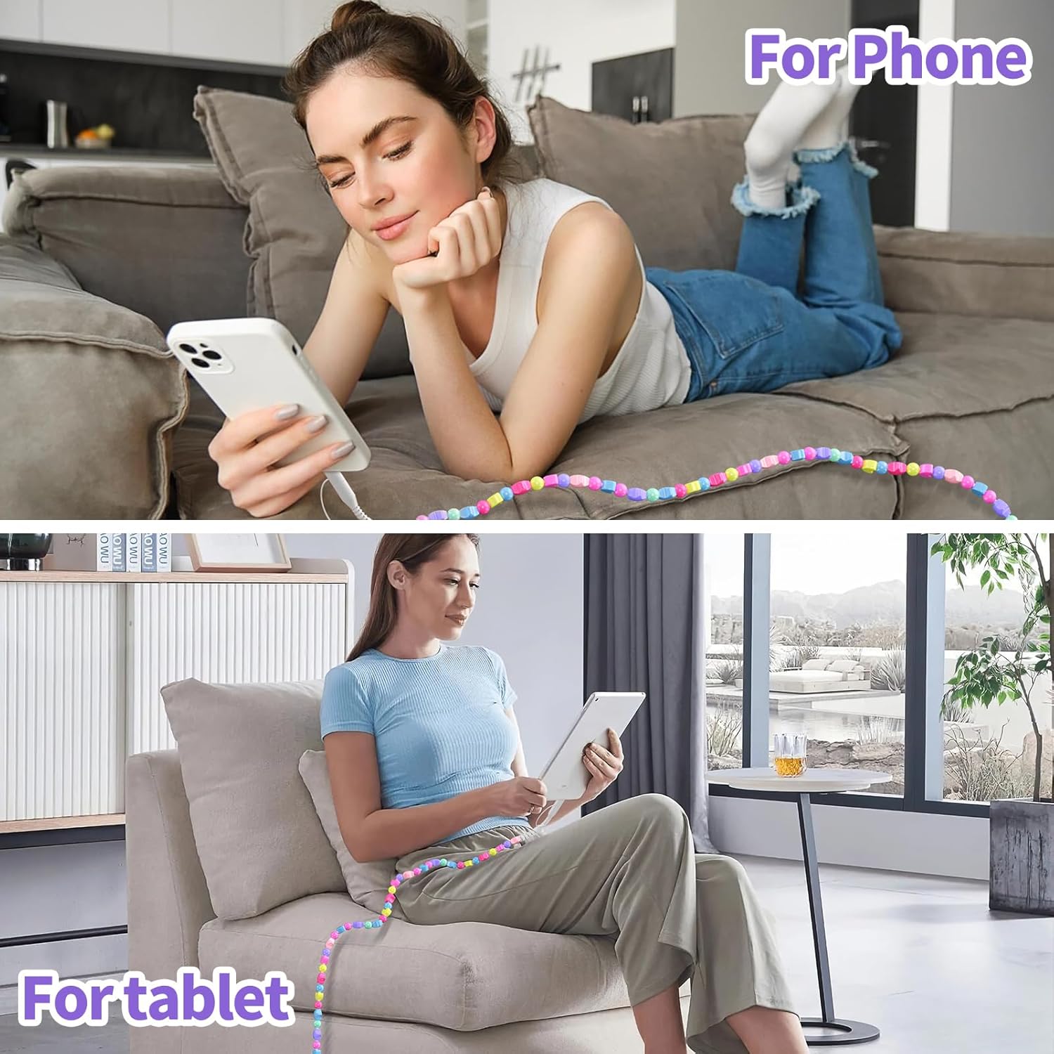 Kabel do ładowania z koralikam – Fast Charging Cable recenzja i cena